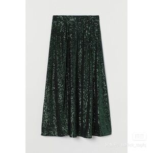 Green Sparking Skirt size 6